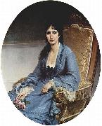 Francesco Hayez Portrat der Antonietta Negroni Prati Morosini oil painting